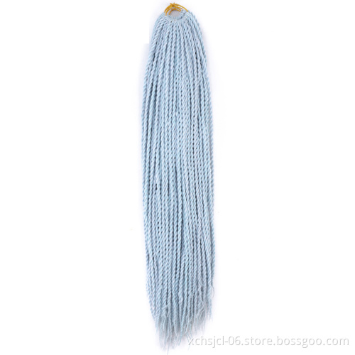 Wholesale Senegalese Twist Hair Crochet Braid Hair 14 16 18 22 24 Inches Synthetic Hair for Women